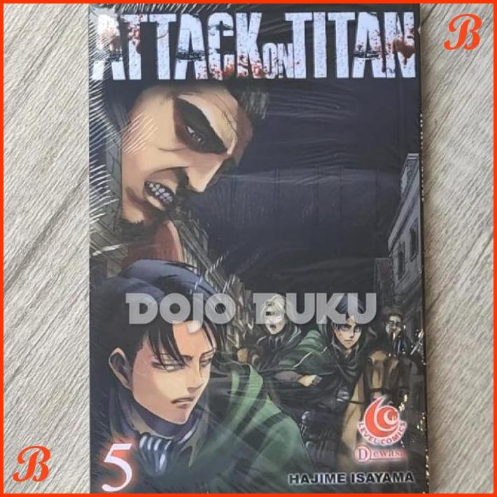 

KOMIK ATTACK ON TITAN 05 BY HAJIME ISAYAMA | DJB