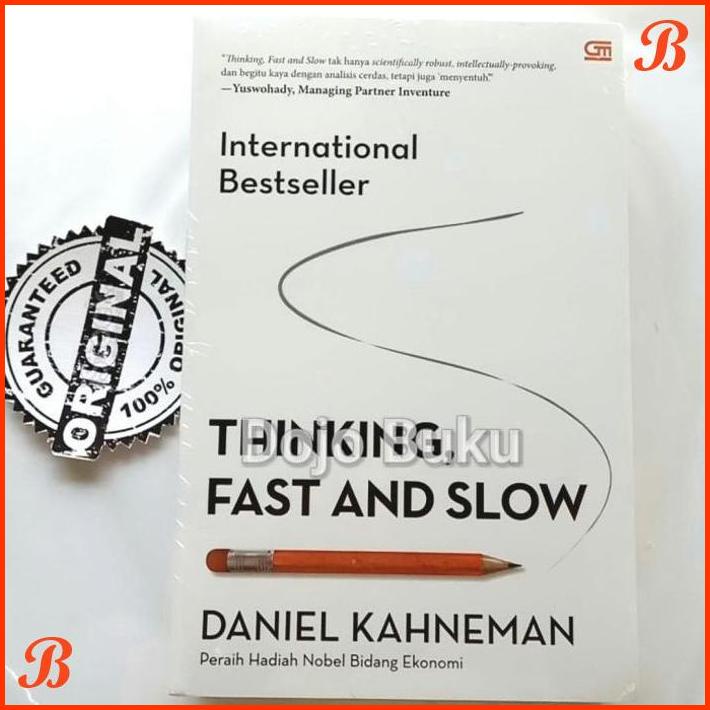 

THINKING, FAST AND SLOW (COVER BARU) BY DANIEL KAHNEMAN | DJB