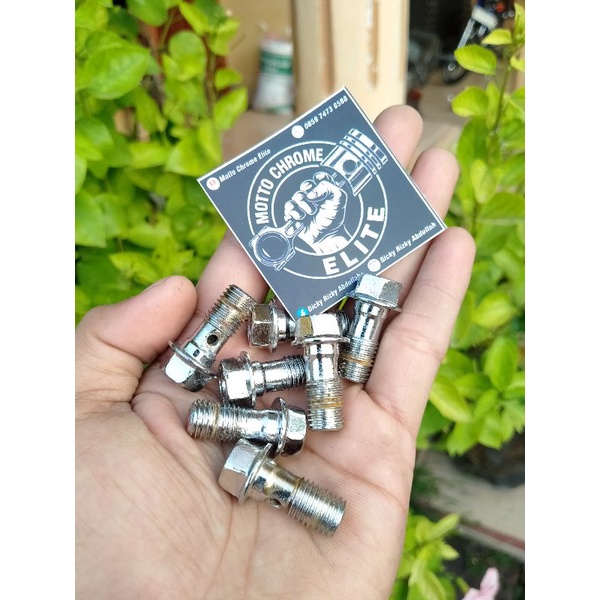 SUDAH CROME BAUT ORIGINAL KALIPER MASTER REM HONDA