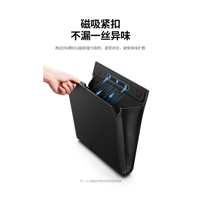 Baseus Large Garbage / Storage Bag For Backseat Car Multifunction