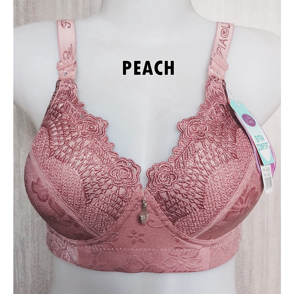 MURAH MERIAH!. BH Piaoli 8999 uk 36 - 42 Busa Push Up Tanpa Kawat Kait 3 Cup B