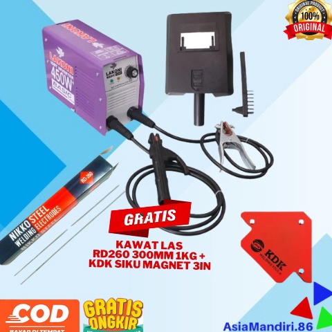 REKOMENDASI. mesin Las LAKONI 450 Watt Basic 123ix - mesin las 450 watt lakoni lengkap