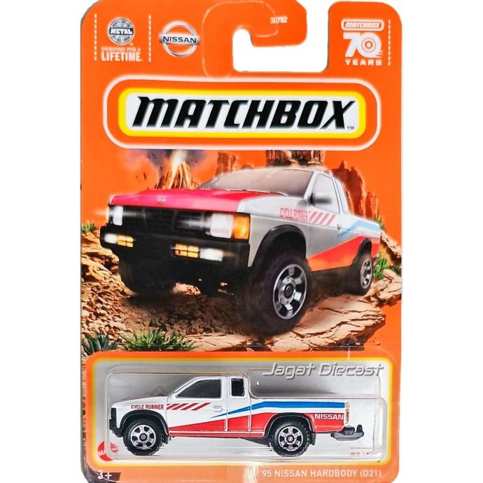 Matchbox 95 Nissan Hardbody D21 Terrano Mainan Mobilan Jagat Diecast