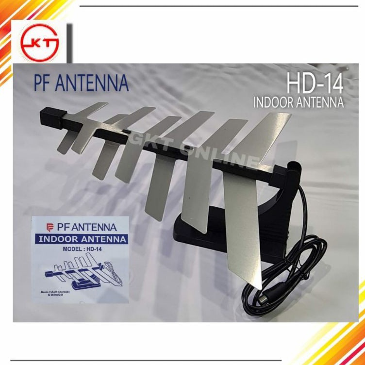 ✳IqC Antena TV Digital PF HD-14 / Antena TV Indoor PF HD 14 ✡ ✣