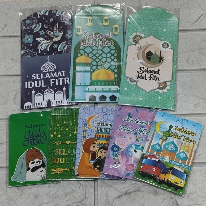 

~~~~~] Paket Amplop Lebaran Unik Ukuran Besar Kecil Motif Random