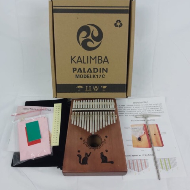Kalimba Winly K17 Paladin-Kalimba Include Softcase -Kalimba Winly Paladin
