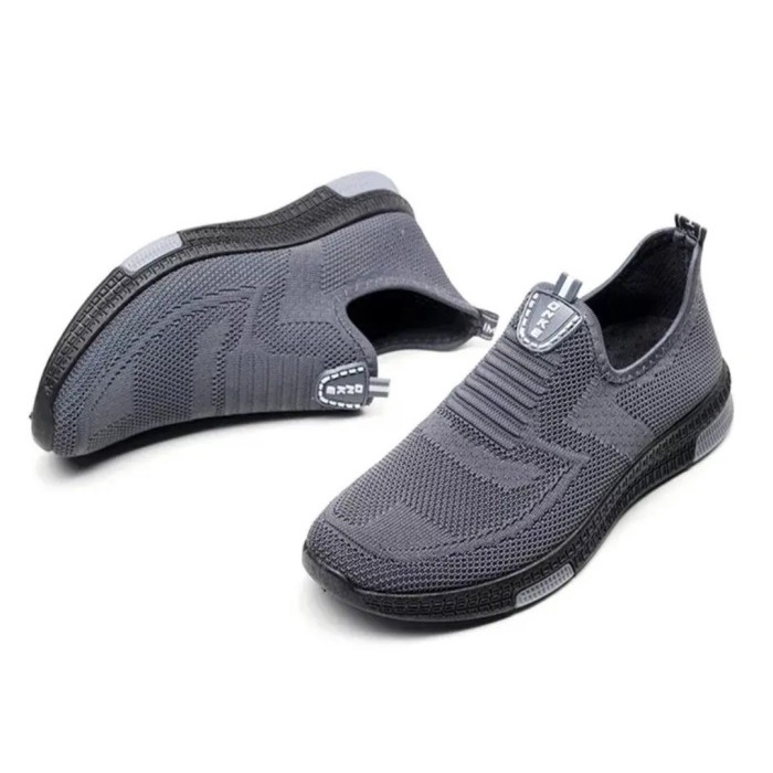 SALE Sepatu slip on pria terlaris dnke / sepatu pria tanpa tali murah