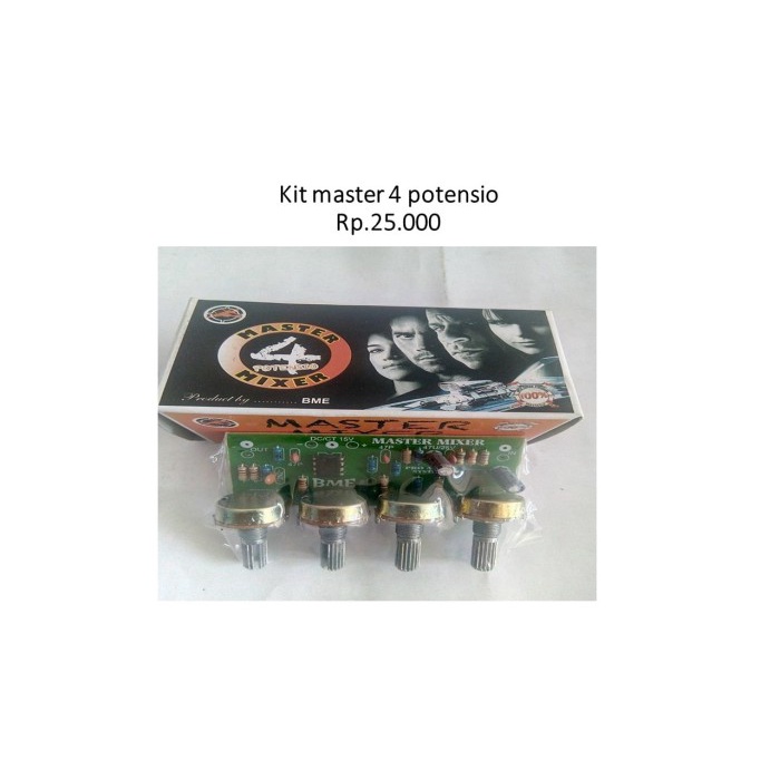 nice Kit Master Mixer 4 potensio