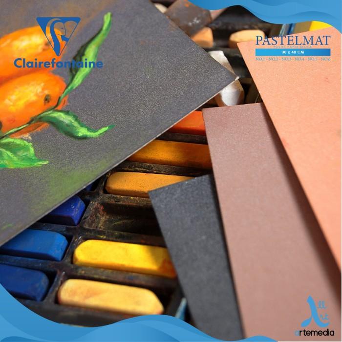 

Kertas Gambar Clairefontaine Pastelmat 30x40cm Pastel Paper Block Best Seller