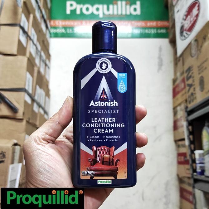 ASTONISH LEATHER CONDITIONING CREAM CAIRAN PEMBERSIH KULIT SOFA JOK