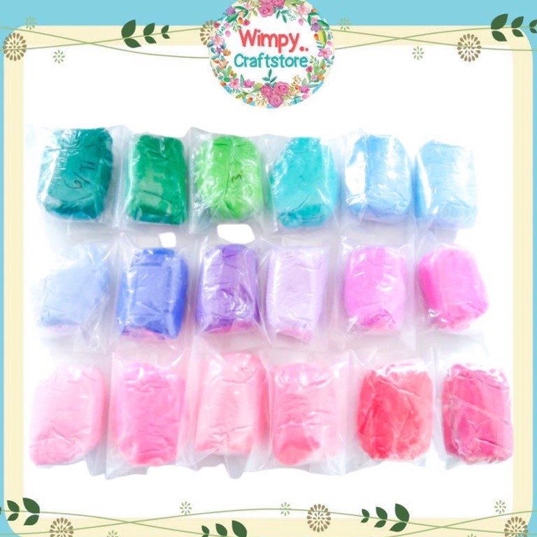 Sale Terbatas.. Joyfull Clay Resin Clay Bahan Clay Air Dry Clay Cold Porcelain Clay