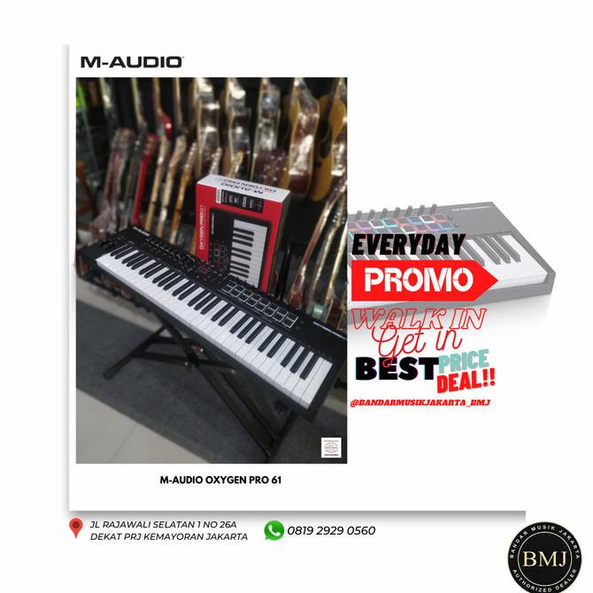 M-AUDIO OXYGEN PRO 61 Keyboard CTRLR ,BMJ