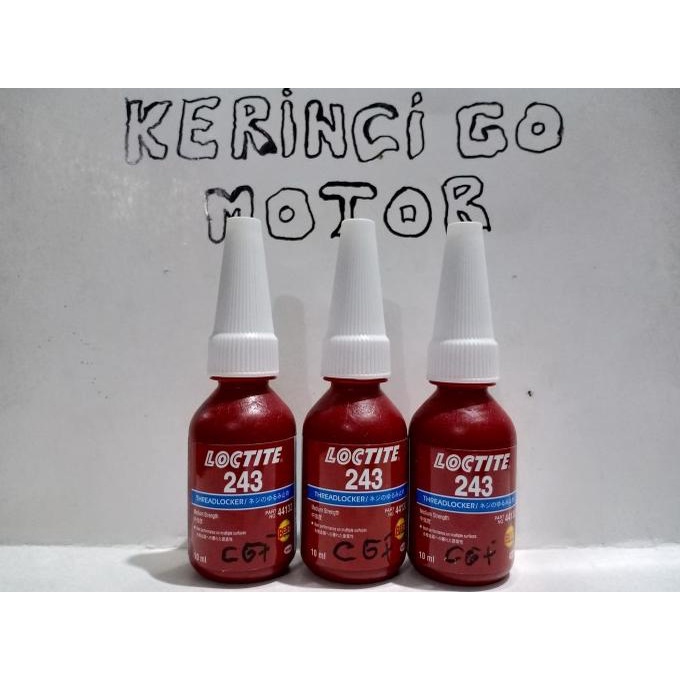 LEM THREADLOCK LOCTITE 243 - THREADLOCK MEDIUM STRENGHT - LEM BAUT