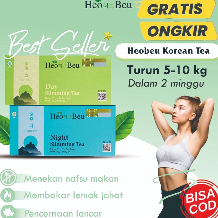 

12.12 SALE Teh Heo Beu | Heo Beu Tea Minuman Teh Pelangsing Original BPOM | Heo Beu Sliming Tea Original | Teh Heo Beu Slimming Tea serbuuu !