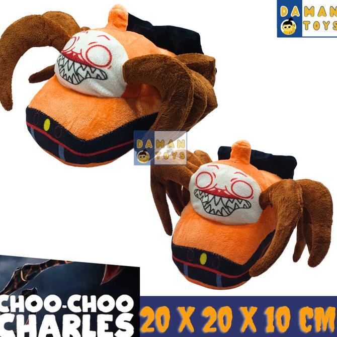 Mainan Roblox Choo Choo Charles Plush Boneka Coco Kereta Api Laba Laba