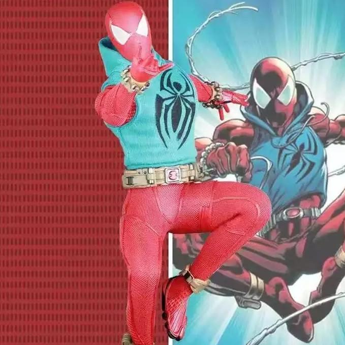 Team of prototipe Scarlet Spiderman Spider Crazy Empire Figure toys