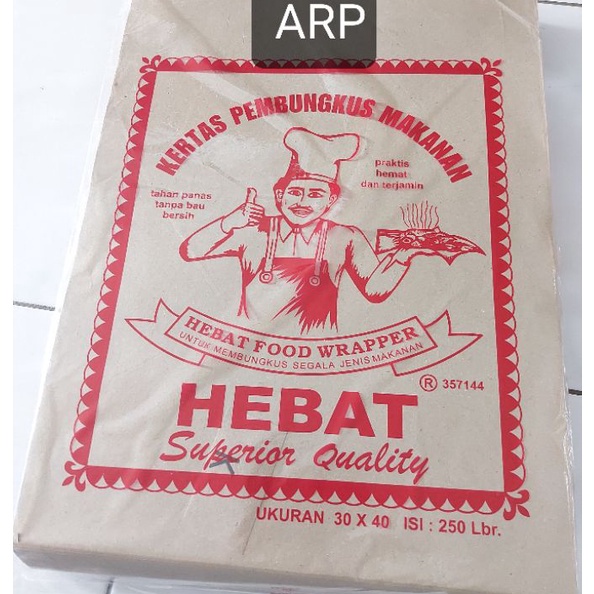 ✧Paling Laku✧ kertas nasi hebat kotak merah/kertas nasi hebat besar/kertas nasi ukuran 30x40cm/kerta