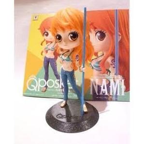 Qposket One Piece Nami PVC Figure Q Posket Collectible Model Toy