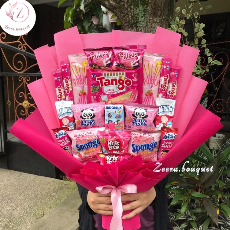 

ORDER SAJA GAN (B22) Bucket snack/buket snack/bouquet [INCLUDE: Greeting card+packing]