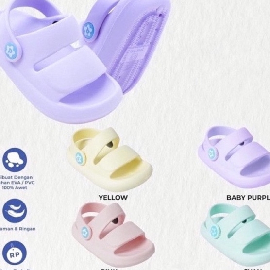 ✰haf❀ Sandal Selop Baim Anak Porto ⋆