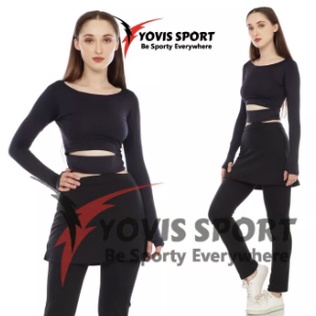 Langsung Kirim.. Celana Senam Wanita Jumbo / Celana Senam Rok Jumbo Yovis Sport / Celana Olahraga Wa