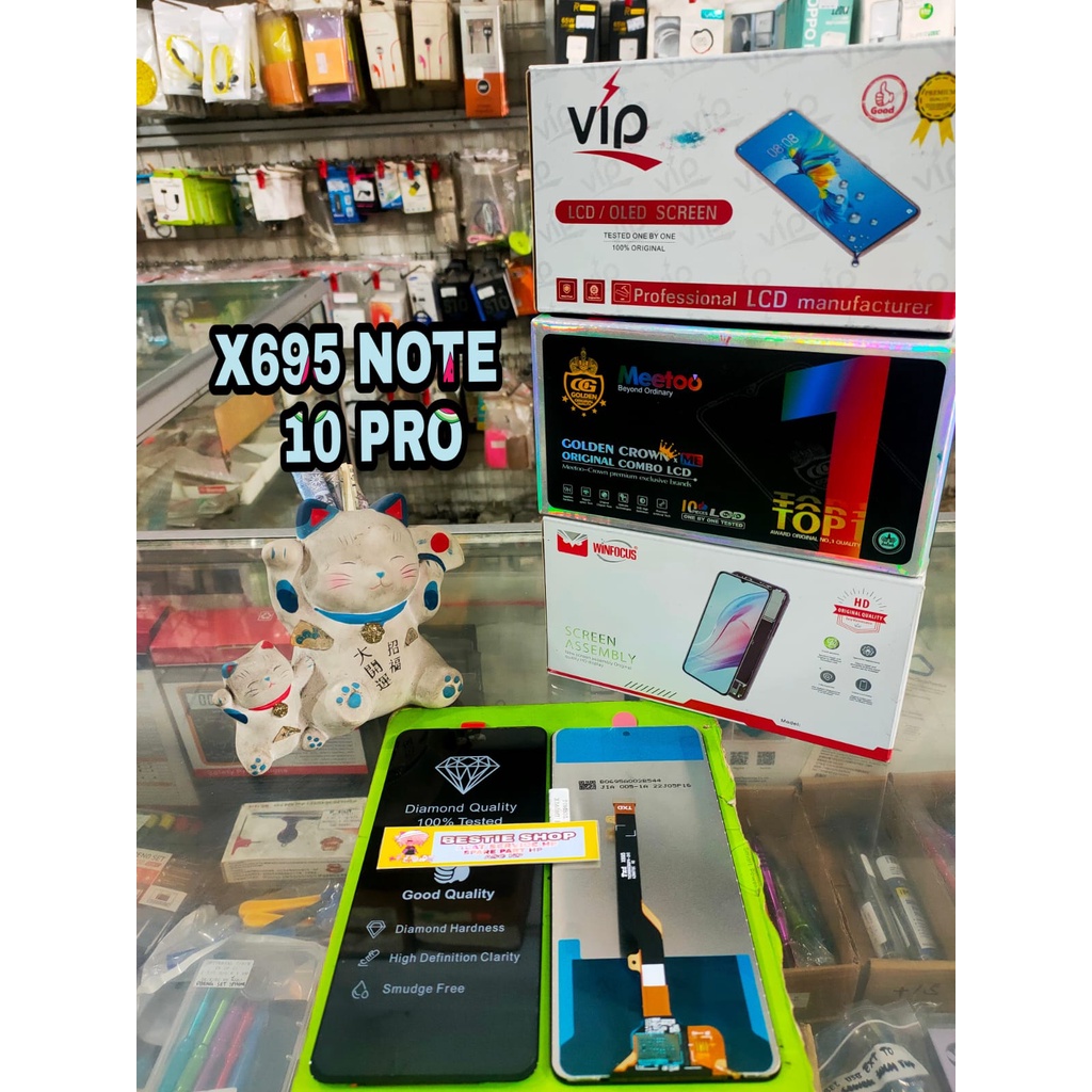 LCD TS INFINIX X695 NOTE 10 PRO LCD TOUCHSREEN INFINIX NOTE 10 PRO X695 INC