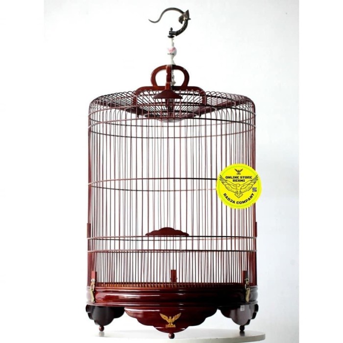 SANGKAR KANDANG MURAI RADJA COMPANY JATI COKLAT NO 2