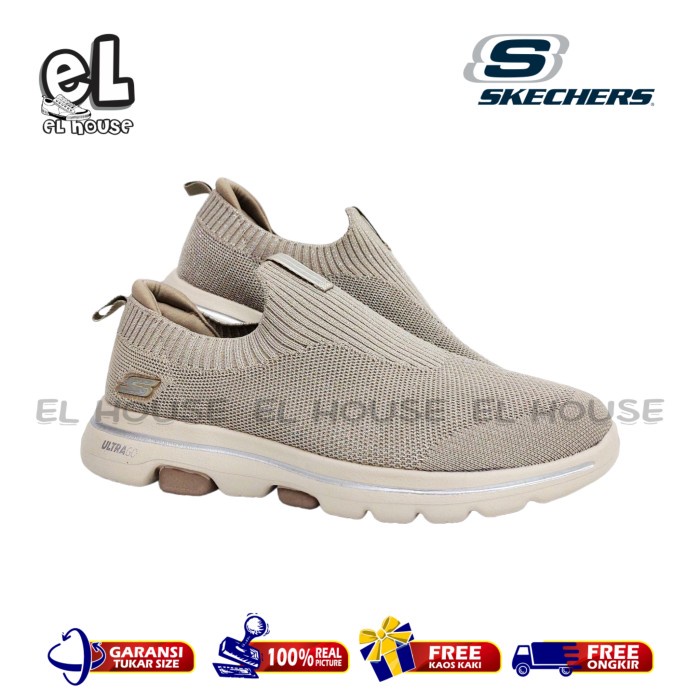 Skechers Gowalk 5 Enlighten/Sepatu Wanita/Sepatu Skechers/Skechers Ori