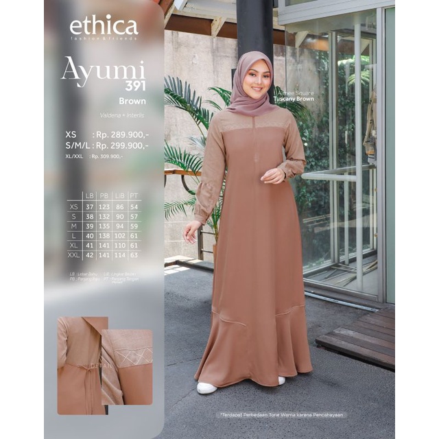 GAMIS ETHICA || GAMIS AYUMI 391 || GAMIS TRENDY TERKINI