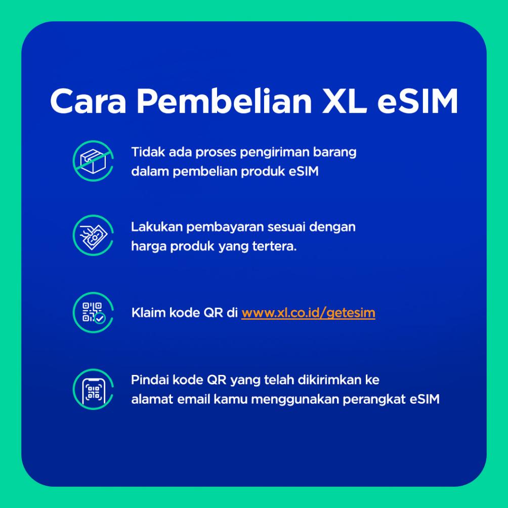 TERBAIK ESIM XL - XTRA COMBO FLEX M 12GB