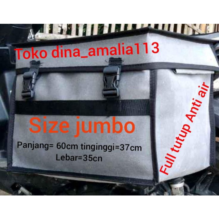_ Tas Pos Obrok Kurir Sales Anti Air Tas Motor Tas Rengkek Tas Kargo Jumbo n Paling Dicari Produk Ke
