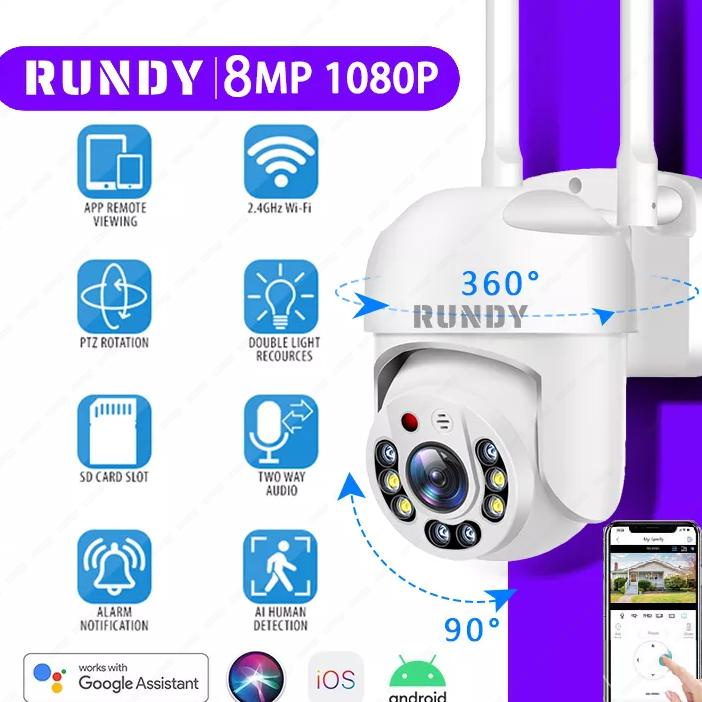 Kualitas NO 1 IP Kamera Outdoor CCTV Wifi 1080P Waterproof Camera CCTV PTZ Tanpa Kabel Jarak Jauh Pa