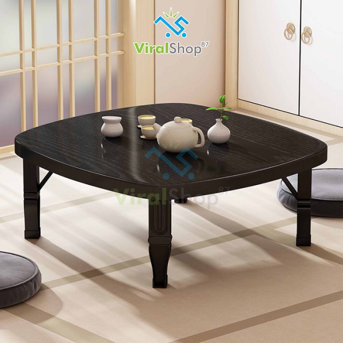 Best Seller Meja Makan Serbaguna Minimalis Model Jepang Tahan Gores Meja Lesehan
