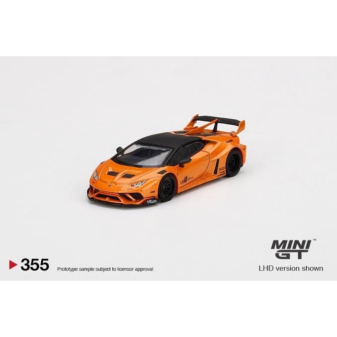 MUST HAVE MGT - MINI GT LAMBORGHINI HURACAN GT ARANCIO BOREALIS TERMURAH