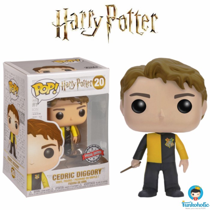 PROMO FUNKO POP HARRY POTTER - CEDRIC DIGGORY (EXCLUSIVE) #20 TERBARU