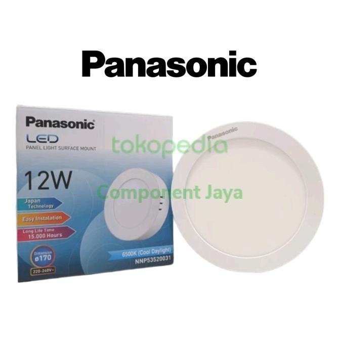 Lampu Downlight Led Panel Panasonic 12W 12 Watt Outbow Ob Tempel