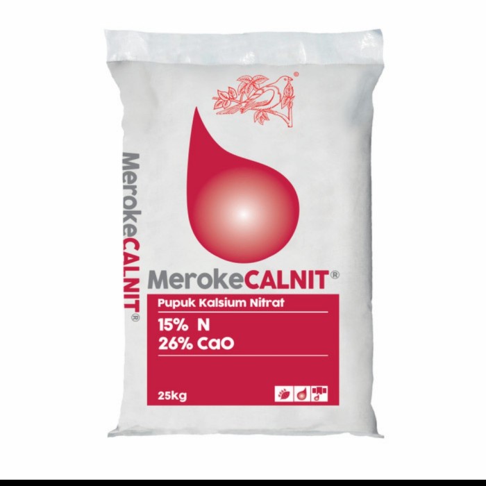 Best Seller Pupuk Meroke Calnit 25 Kg Original Kemasan Pabrik