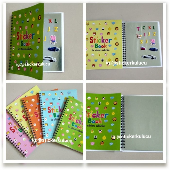 

Sticker book (album sticker)
