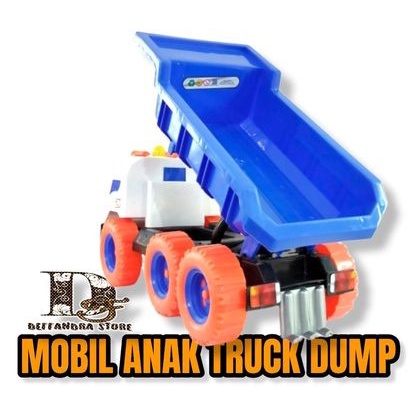 Mainan Mobil Mobilan Anak Dump Truck Tunggang Mainan Edukasi Truck 2M