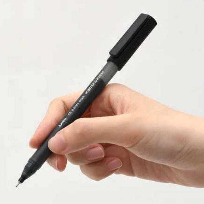 

pulpen gel 0.5 mm tinta hitam set pena bolpoin bulpen 1 pack 7 pcs