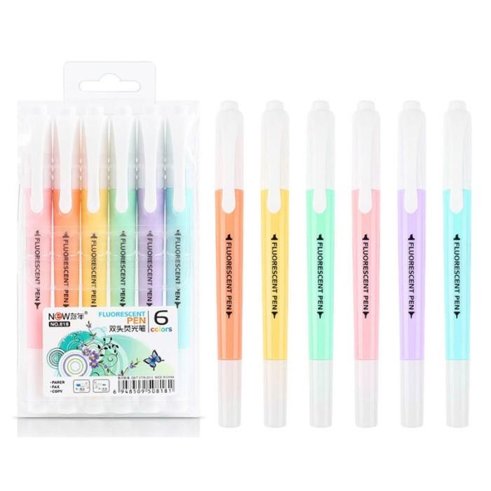 

AYO PEN HIGHLIGHTER DUA SISI WAR PERMEN FLUORESCENT UNTUK SEKOLAH SALE