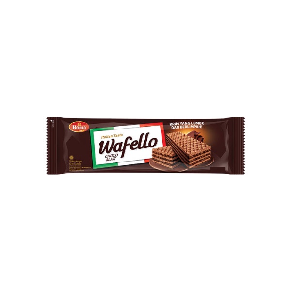 

WAFELLO WAFER ITALIA COKLAT 114 GR