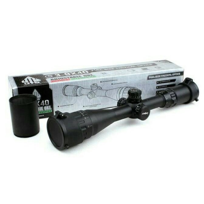 TELESCOPE, SCOPE SNIPER UTG LEAPERS 3-9X40 FULL SIZE A . O . E