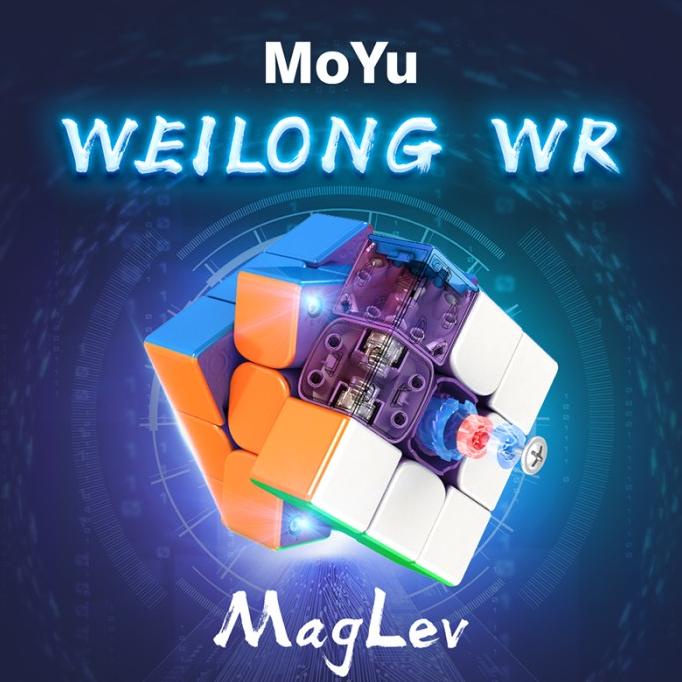 Rubik MoYu WeiLong WR M Maglev 2021 3x3 Magnetic WRM 2021 Stickerless