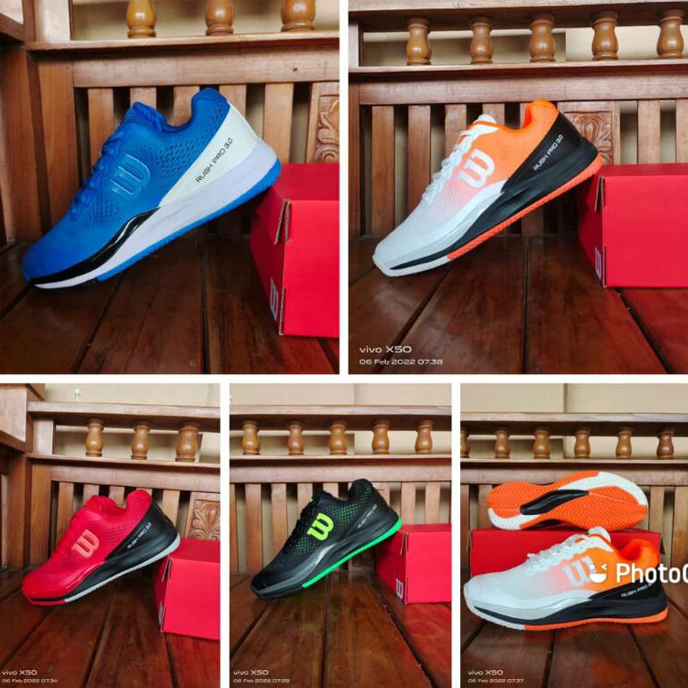 LANGSUNG ATC. WILSON RUSH PRO 3.0/SEPATU TENIS