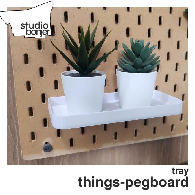 

Promo Pegboard Tray - Aksesoris Papan Berlubang