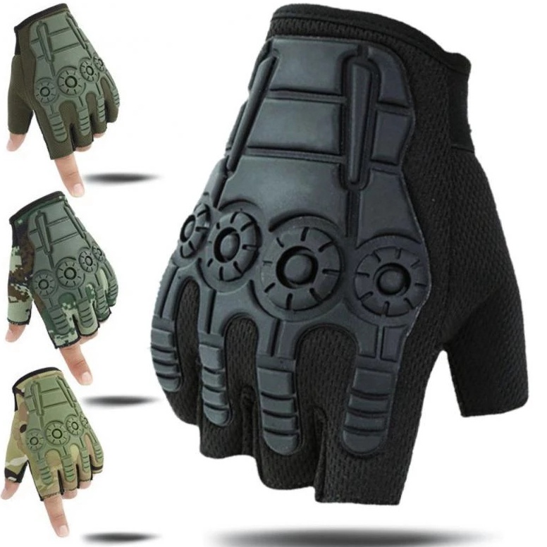 Recomended Sarung Tangan 6015B Motor Elastis Setengah Jari MTG001 Half Finger Gloves
