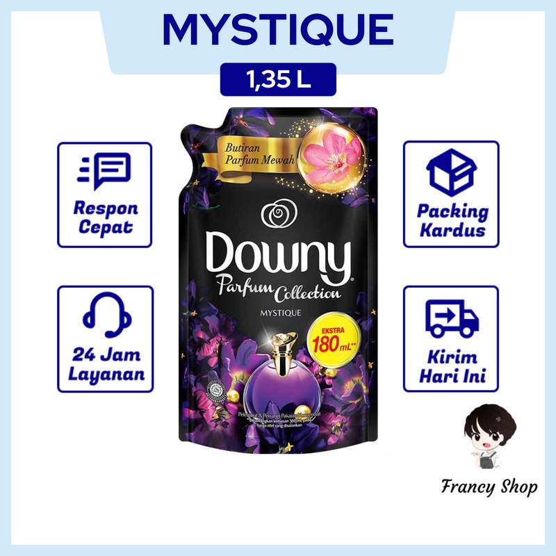Downy Mystique Pewangi & Pelembut Pakaian 1,35 liter