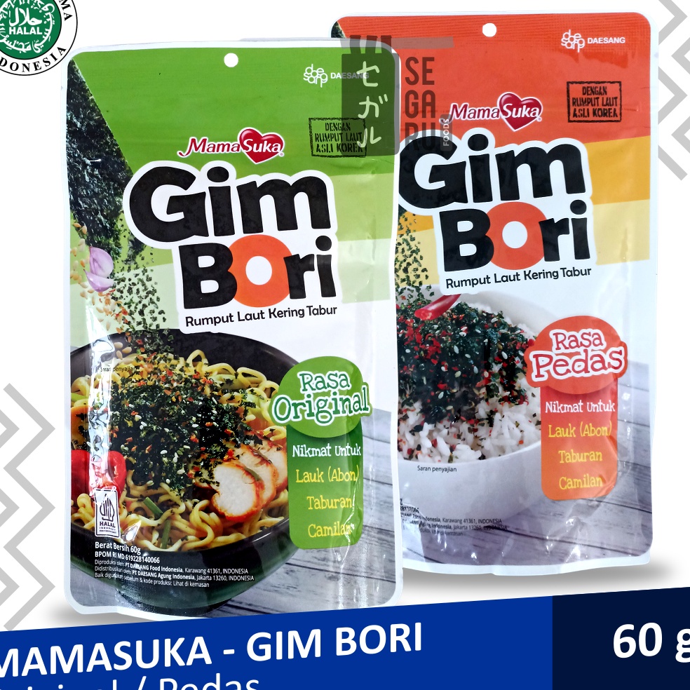 

Ready stok Mamasuka Gim Bori Halal 60 gr P79