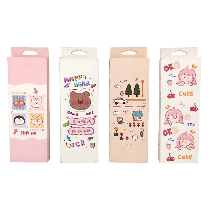 

ADR-74 J2 - Pembatas buku kertas kartun lucu bookmark cartoon reward gifts 192